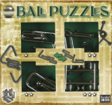 gra planszowa �amig��wki metalowe - zestaw zielony - Ball Puzzles