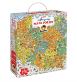 puzzle CzuCzu Puzzle odkrywcy Mapa Polski 300el